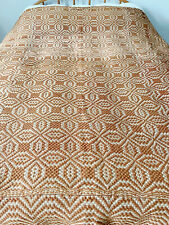 Antique Post Bed Overshot Coverlet picture