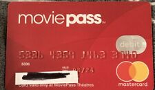 MoviePass RED Card Rare Memorabilia Collectors Item Unsigned picture