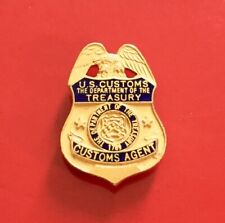 Us Customs Agent Pin picture