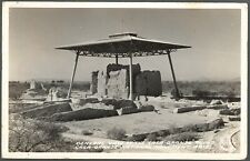Native American Indian Ruins Chrome Postcard Casa Grande Arizona picture