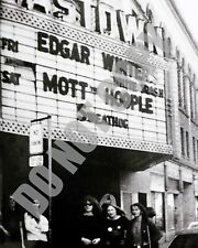 1971 Edgar Winter Mott the Hoople Concert at Eastown Marque Detroit 8x10 Photo picture