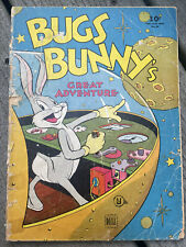 FOUR COLOR #88 BUGS BUNNY 1945 DELL COMICS Poor Condition AMAZING COVER picture