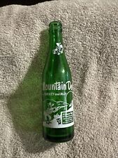 RARE 1953 NICE BARNEY AND ALLY MOUNTAIN DEW ADVERTISING BOTTLE 7oz picture