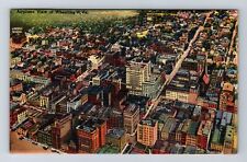 Wheeling WV-West Virginia, Aerial View Of City, Antique, Vintage Postcard picture