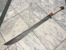 Handmade Forged 33'' Carbon Steel 1095 Machete Battle Ready sword / with sheath picture