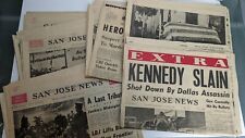John F Kennedy JFK Assassination Newspaper San Jose 1963 picture