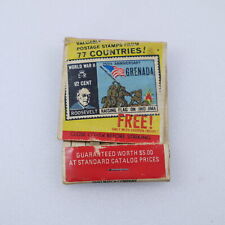Mail-in Stamp Vintage Matchbook Cover Grenada picture