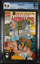 💎🔥 New Mutants #97 CGC 9.6 Marvel 1991 Cable Wolverine💎🔥Liefeld goodness picture