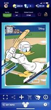 Topps Disney Collect Digital Batter Up 2021 Blue Donald Duck Insert picture