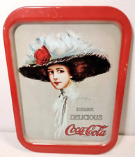 Vintage Coca Cola Serving Tray 1971 Original Art Coke Soda Drink  picture