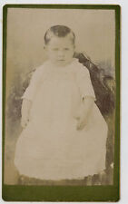 CDV Photo - Cute Baby Wearing Long Gown picture