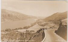 Rowena Point Columbia River Highway Real Photo Postcard 1910-30 RPPC Unused picture