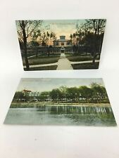 Winona Lake Indiana Hotel The Inn Postcards Lot of 2 picture