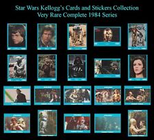 1984 Kellogg's Star Wars Complete Canadian Set of 10 Cards and 10 Stickers. picture