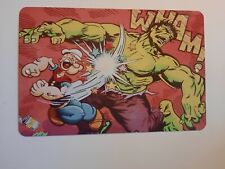 Popeye vs The HULK 8x12 Metal Wall Sign  picture