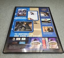 1999 Tony Hawk's Pro Skater Framed 8.5x11 Print Ad/Poster N64 Skateboarding Art  picture