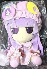 Touhou Project Patchouli Plush Doll Fumo Fumo Pache Series 75 & Badge NEW picture