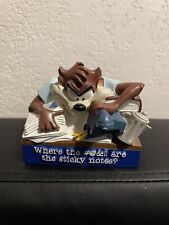 1999 Warner Bros. Store Tasmanian Devil “Where The $@&#” Sticky Notes Holder B8 picture