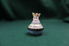 VTG Midwest of Cannon Falls Tooth Fairy’s Treasure Box Ceramic Hinged Lid picture