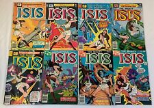 1970's Joanna Cameron tv show MIGHTY ISIS comics #1 2 3 4 5 6 7 8 ~ FULL SET picture