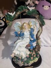 Goldenvale Collections Porcelain Angel Swinging On Swing Figurine 15