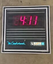 LARGE GM GENERAL MOTOR AUTO PARTS MR GOODWRENCH ADVERTISING SHOP CLOCK EXCELLENT picture