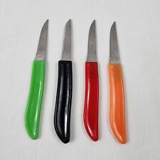 4 Vintage Paring Knives Quikut style picture