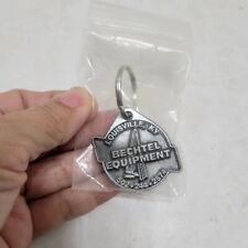 Vintage New Old Stock Bechtel Equipment Medal Keychain Louisville, KY Kentucky  picture