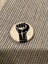VINTAGE BLACK POWER / PANTHER PINBACK BUTTON HARD TO FIND picture