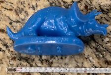 Vintage Mold-A-Rama Blue Triceratops Souvenir Field Museum Chicago Mold A Rama picture