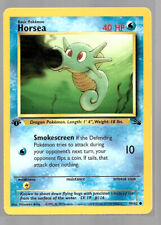 Horsea 1st edition 49/62 fossil Pokemon Card NM picture