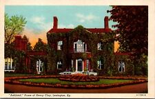 Lexington, KY Ashland Home of Henry Clay Postcard Unposted picture