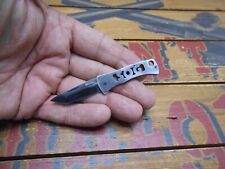 SOG Micron Mini Keychain Knife Plain Edge Tanto Blade picture