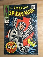 AMAZING SPIDER-MAN #58 - SMYTHE & KA-ZAR APPEARANCE (MARVEL, 1968) picture