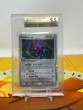 Pokemon TCG 2006 Beckett graded crystal guardians exploud ex BGS   9.5 picture