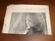ANTIQUE HARPER'S WEEKLY SUPPLEMENT FEBRUARY 26, 1876 ILLUSTRATION J GREENAWAY picture