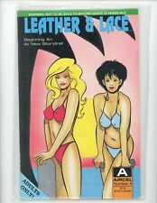 Leather and Lace #9 Comic Book 1990 Polybagged Aircel Comics picture
