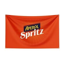 Aperol Spritz advertising banner flag sign mancave bar 3x5ft 90x150cm picture