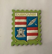 Dubrovnik Croatia Stamp Design Rubber Fridge Magnet DW7 picture