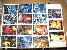 1994 ALIENS PREDATOR UNIVERSE OPERATIONS ALIENS SUBSET INSERT 15 CARD SET picture