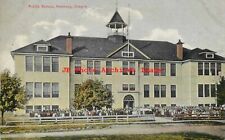 OR, Newberg, Oregon, Public School Building Exterior, Portland Post Card No 1697 picture