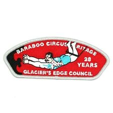 2014 Baraboo WI Circus Heritage 28 Years CSP Glacier's Edge Patch Boy Scouts BSA picture