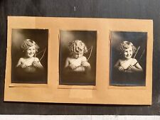 (3) Original CUPID GIRL -  AWAKE AND ASLEEP - PHOTO PRINTS - RARE - 1920S picture