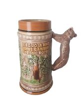 Vintage Sequoia & Kings Canyon National Park Souvenir Ceramic Mug Bear Handle picture