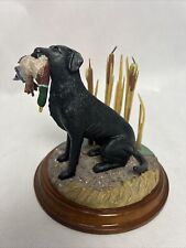 Rare Danbury Mint Duck Hunting Dog Figurine By Stan Bentall picture