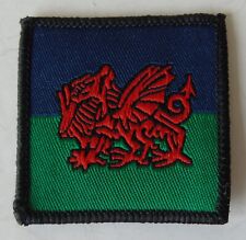 British Army Royal Welsh Tactical Recognition Flash TRF - New picture