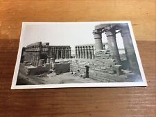 Photo Postcard,Luxor Temple,Egypt, Postmark- Winter Palace, 1935,King Fuad Stamp picture