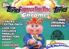 2022 Topps Garbage Pail Kids CHROME Ser 5 EXCLUSIVE Factory Sealed Blaster Box  picture