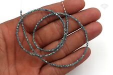 Green Diamond Genuine Sparkling Natural 15 Cts Rough Faceted Beads 17