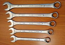 5pc RAM Brand Large SAE Combination Wrench Set 12pt Vintage Japan picture